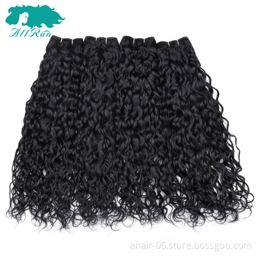China wholesale raw human hair brazilian water wave